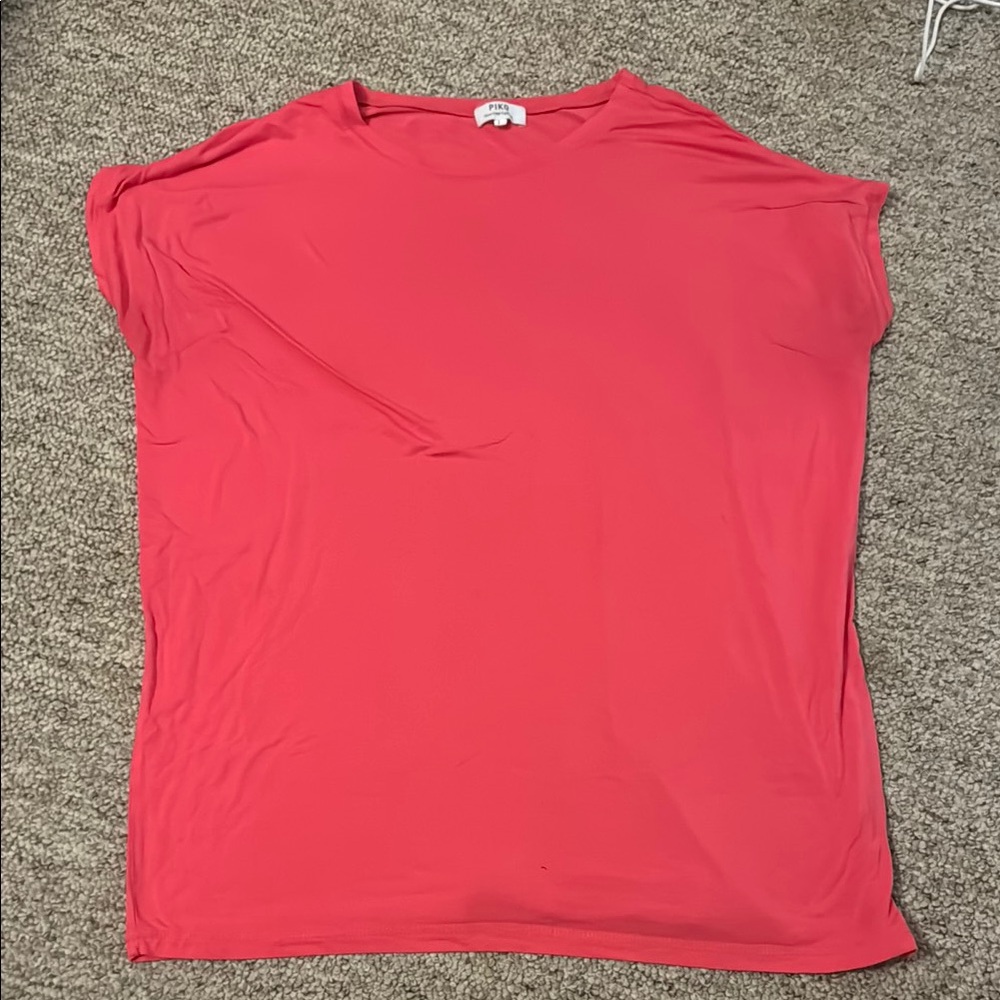 Women's Pink Piko Top